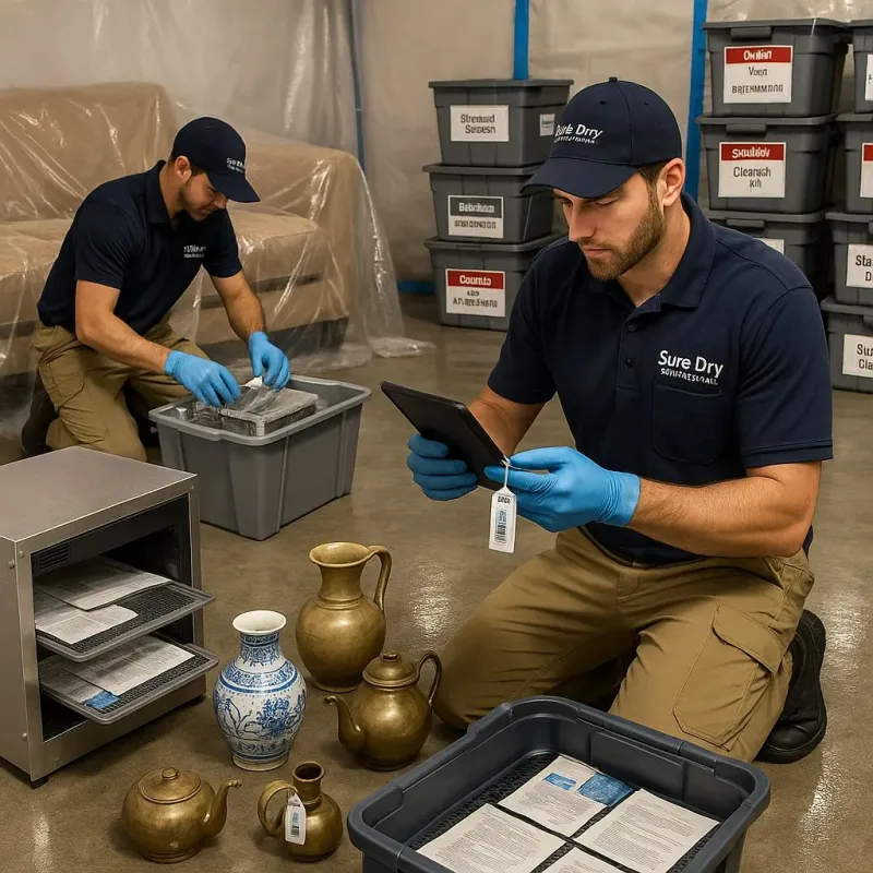 Content Protection and Restoration process in Westbury, NY